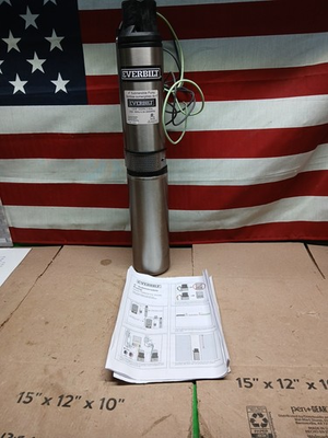 #ad Everbilt 1 2 HP Submersible 2 Wire Motor 10 GPM Deep Well Potable Water Pump $299.99