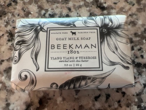 Beekman Seife 1802 Ziegenmilch Ylang Ylang & Tuberose 3,5 Unzen Riegel versiegelt