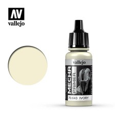 Vallejo Mecha Color 70.643 Primer Ivory Primer 17ml Bottle