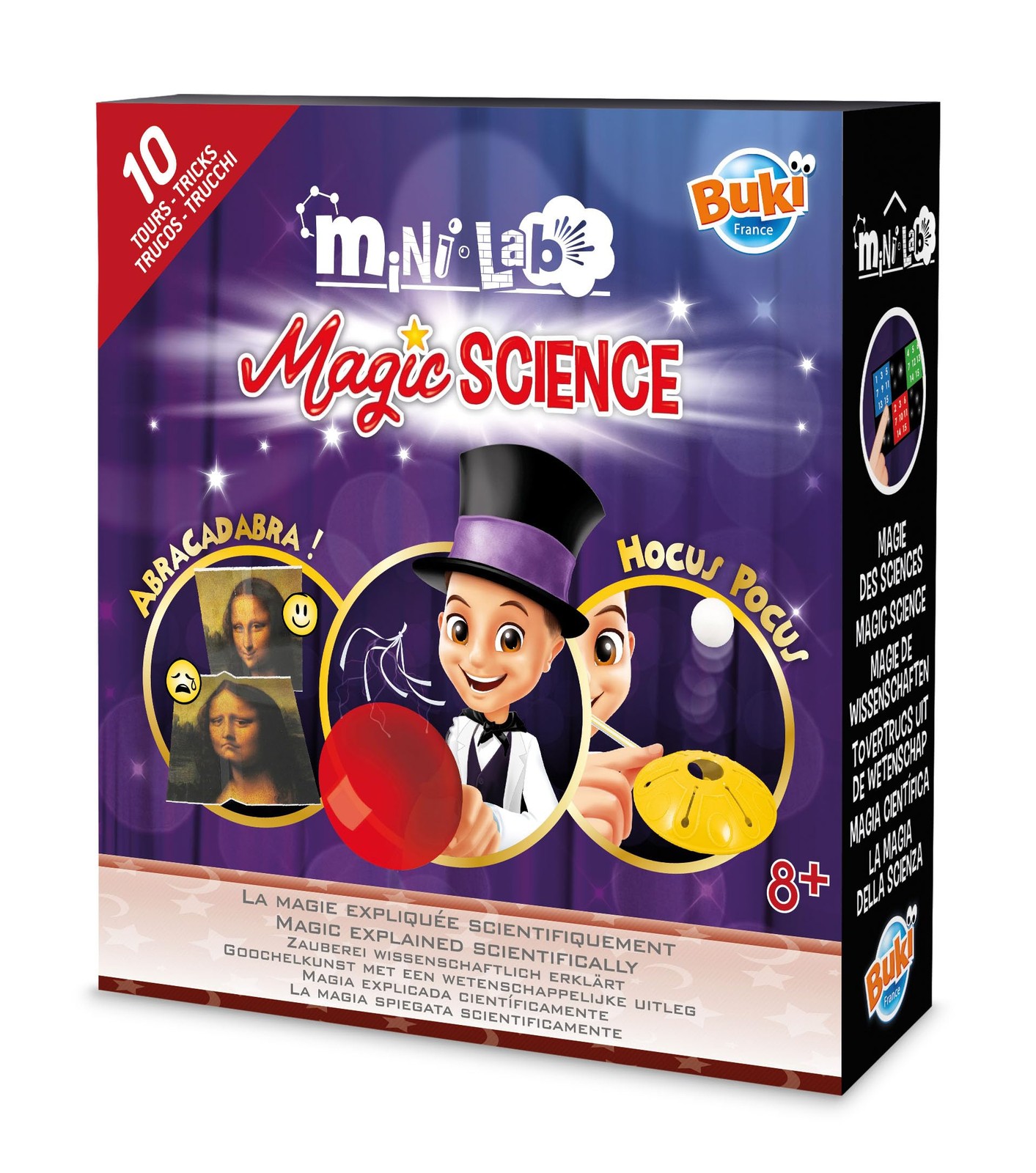 Мини-лаборатория Buki France Детский химический набор Детские научные эксперименты ОСНОВА для 3690₽