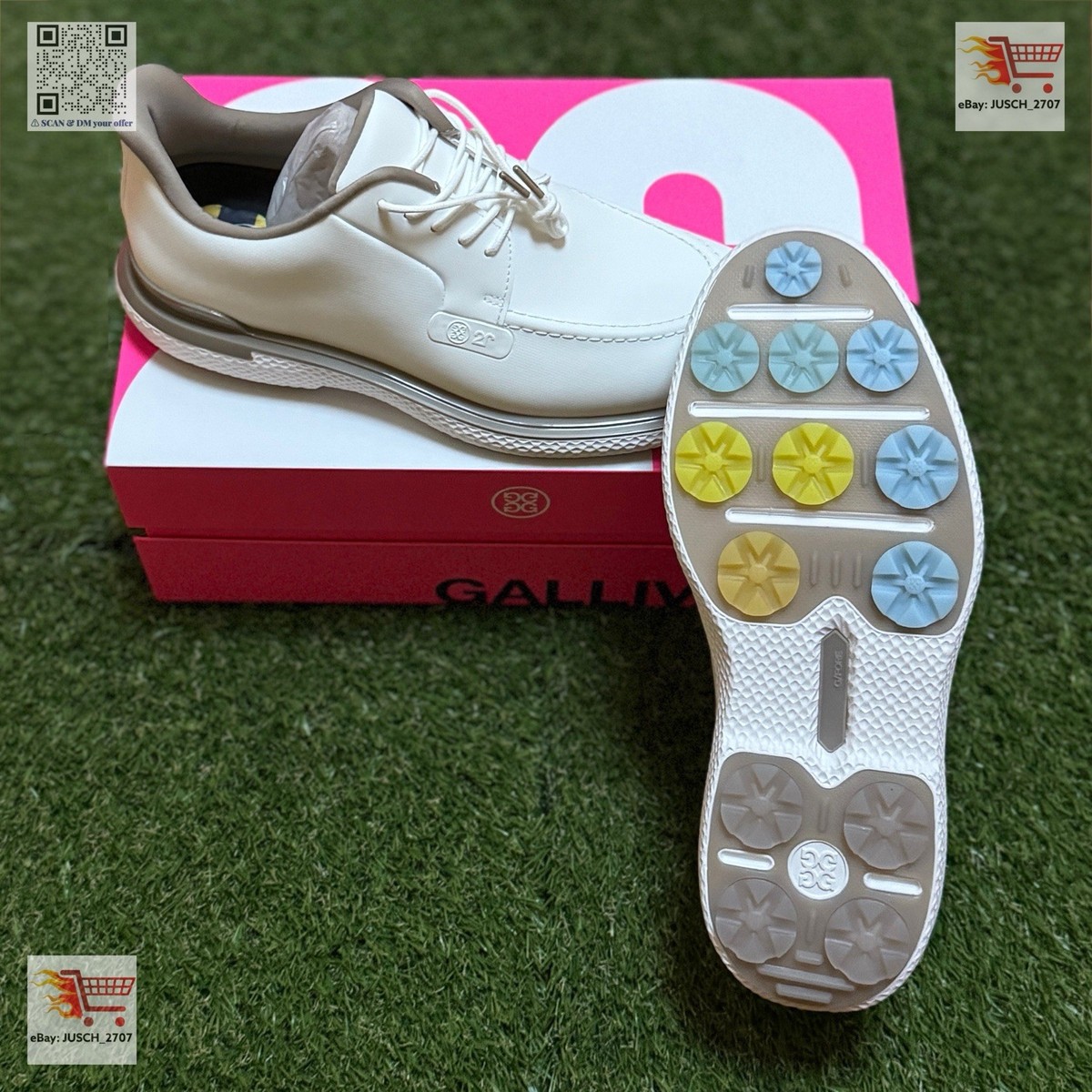 G/Fore G4 Gallivan2r TPU Golf Shoe Sneaker ⛳️ US 9 