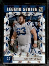2025 Donruss #TLS-JSA Jeff Saturday The Legend Series