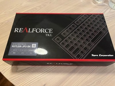 Realforce Keyboard R2TLSA-JP3-BK JP Silent TKL Gebraucht Getestet