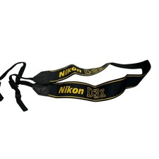 Nikon D3X Camera Neck Strap Black Nylon Adjustable for Nikon DSLR Model Cameras