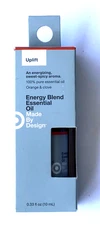 (1) Energy Blend Essential Oil Uplift Orange Clove Made By Design  0.33 fl oz