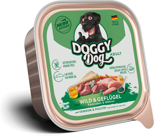 DOGGY Dog Paté Geflügel Puppy Junior Nassfutter 150g-800g verschiedene Sorten - Afbeelding 10 van 17