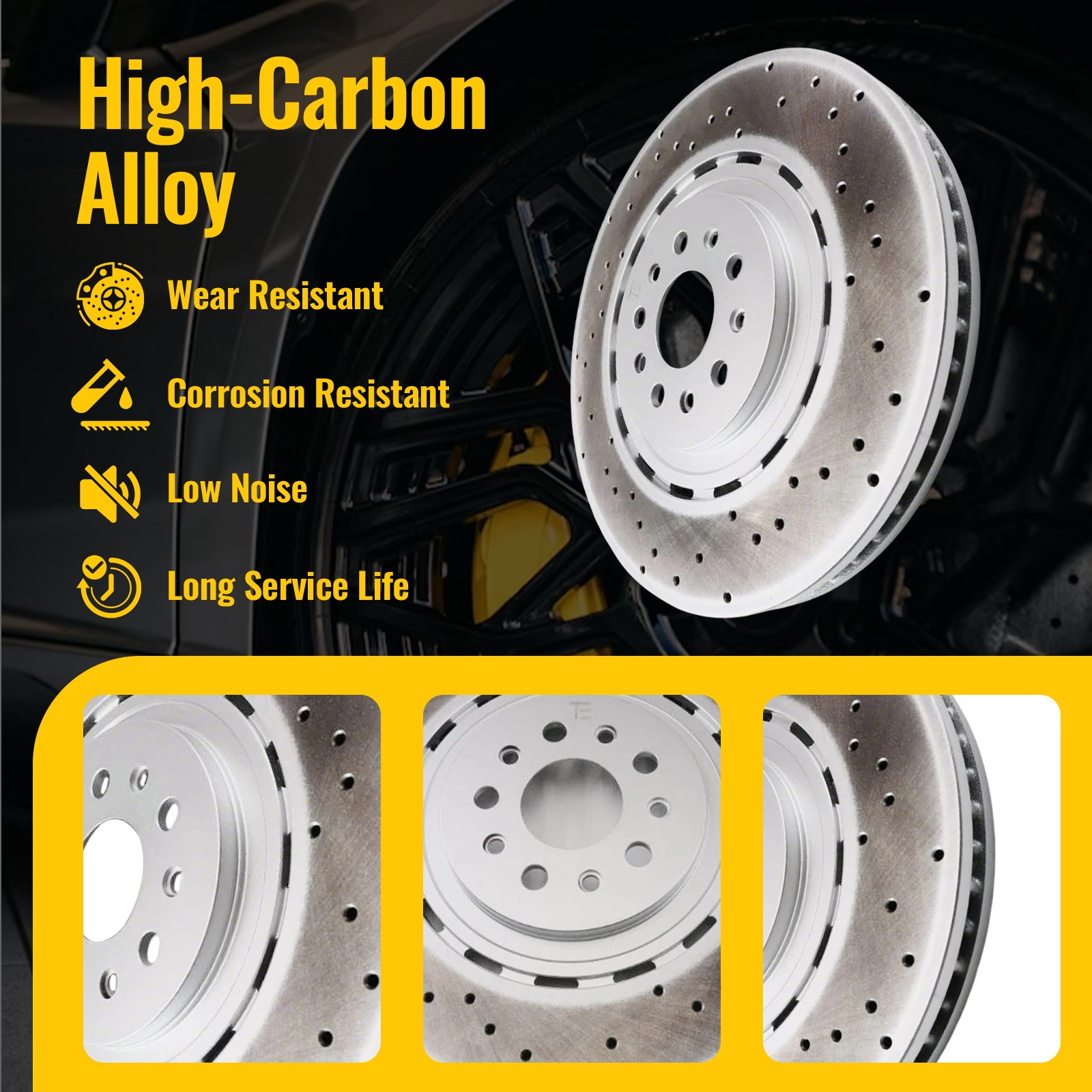 Maserati Quattroporte 2014-2019 Front Brake disc P/N 670030936