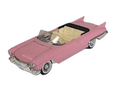 1957  pink Cadillac Eldorado Biarritz  Convertible Solido 1/43 diecast France