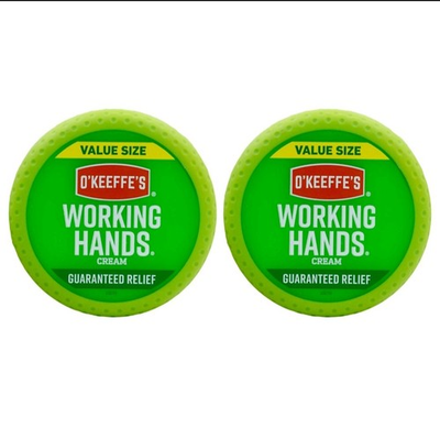 #ad 2 Pack O#x27;Keeffe#x27;s Working Hands Hand Cream Value Size Two 6.8 Ounce Jars $29.95