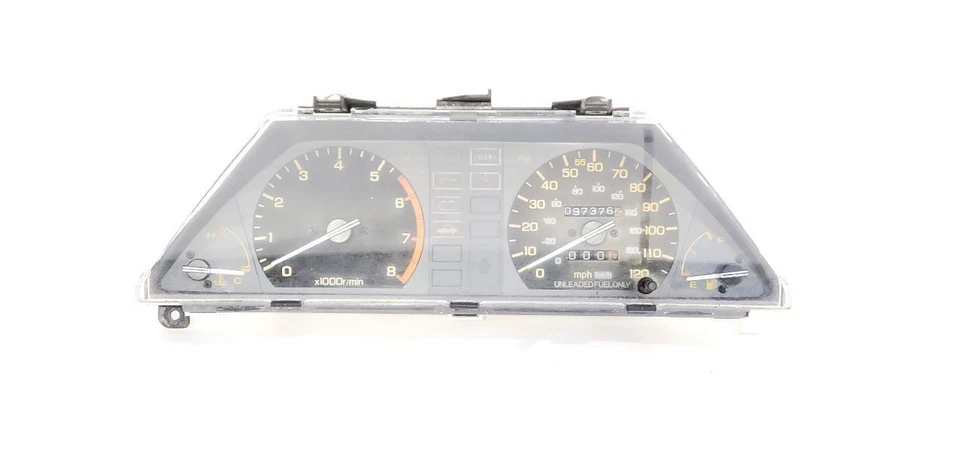 Medidor de velocímetro usado se adapta a: Honda Crx 1986 solo cabezal HF grado A Foto 4 de 4