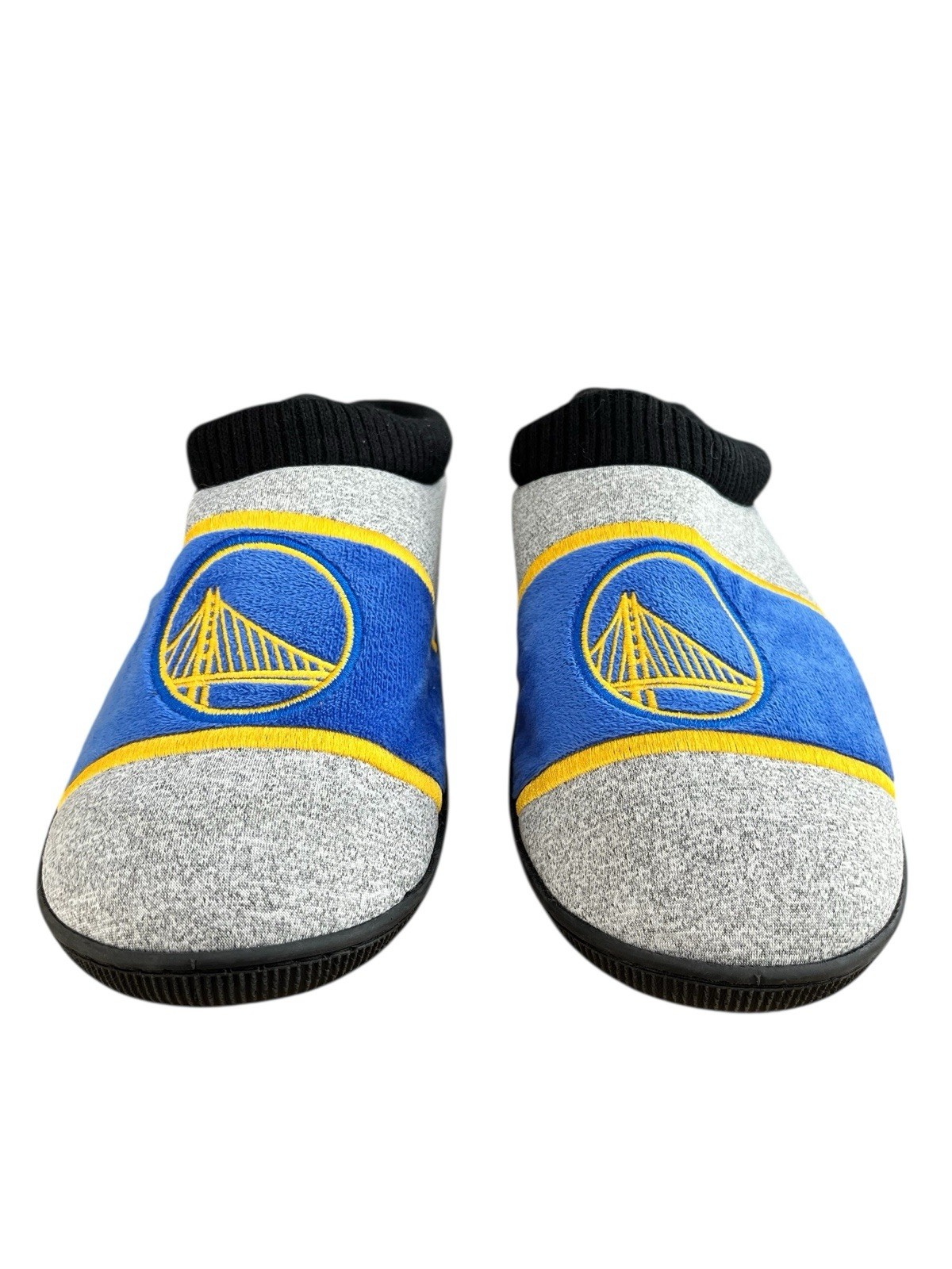 PANTOFOLA D’ORO Gol State Warriors Pantofole Adulto Medio 9 10 Grigio Logo Basket NBA FOCO