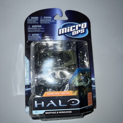 McFarlane Halo Micro Ops Warthog & Mongoose New