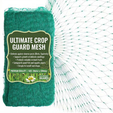 2m x 10m Garden Netting Green - Heavy Duty Anti Bird Netting for Plants