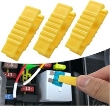 3PCS Car Fuse Puller Tool, Universal Plastic Automotive Boat Mini Standard Blade