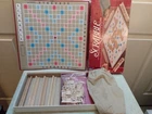 Vintage 1989 Milton Bradley Scrabble Crossword Board Game Complete w/ 100 Tiles