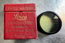 Orig. Filtre UV Leica - Fiola - LEITZ WETZLAR - OVP - Classic-Camera-STORE