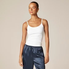 J. Crew Perfect rib slim-fit camisole