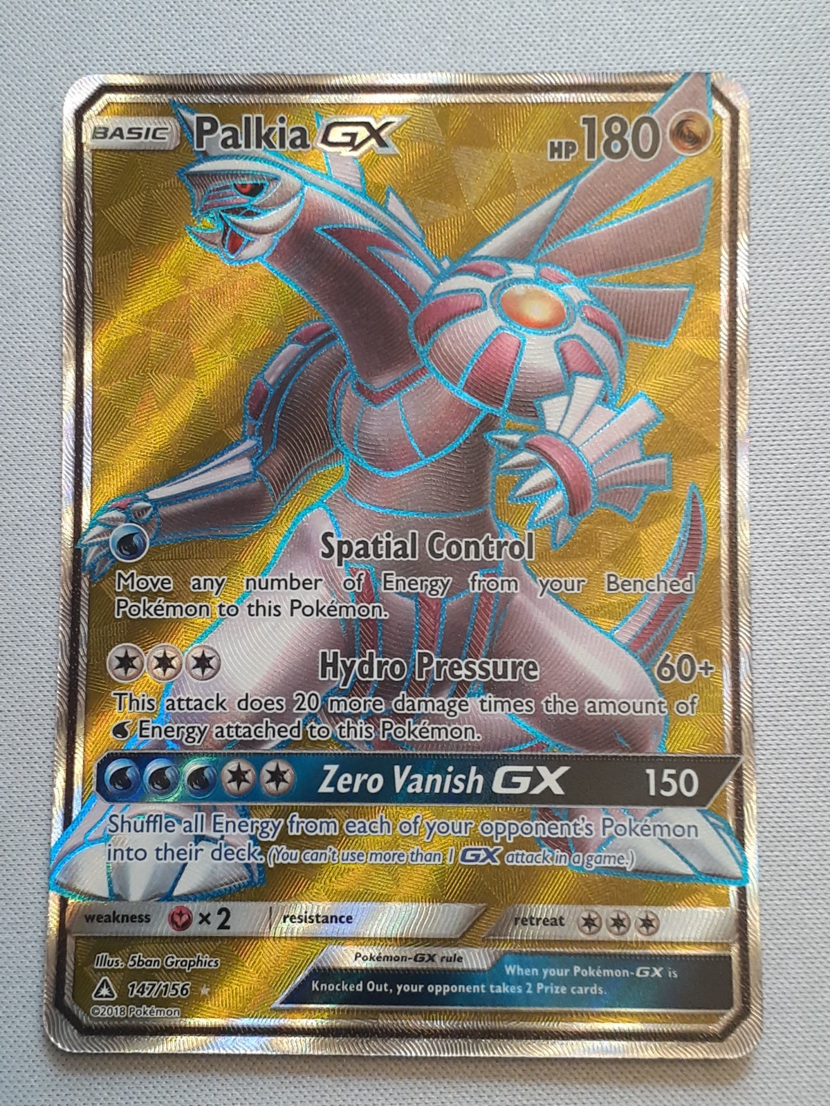  Palkia GX Full Art Ultra Prism 147 *NM/LP* 