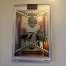 2023 Wild Card Alumination Bijan Robinson RC 33/125 ATLANTA FALCONS ABC-BR