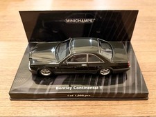 Used 1/43 Minichamps Bentley Continental T Black