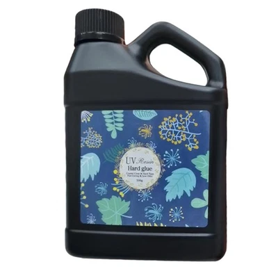 SODIAL Resina UV 500 g - Resina epoxi de curado rápido UV dura cristalina mejorada5637