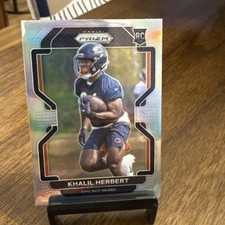 2021 Panini Prizm - Rookie Silver Prizm #425 Khalil Herbert (RC)