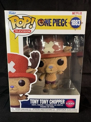 Funko Pop! Television: One Piece - Tony Tony Chopper #1883 FLOCKED - PPG $40