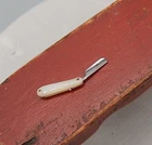 Victor Franco OOAK Mother Of Pearl Straight Razor Dollhouse Miniature 1:12