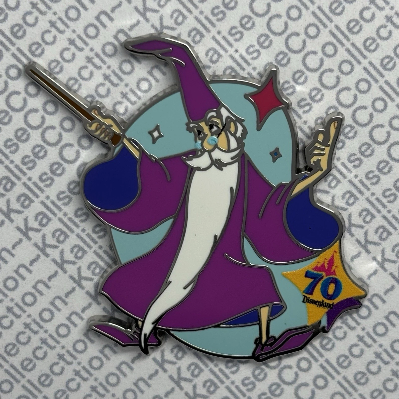 Disney Pin Merlin Disneyland 70th Mystery Series 2025