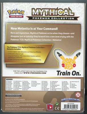 Meloetta Mythical Pin Collection Generations Sealed Pokemon TCG