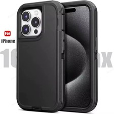 For iPhone 17 Air 16 15 Pro Max 14 13 12 11 Phone Case Heavy Duty Shockproof