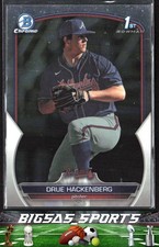 2023 Bowman Draft Drue Hackenberg #BDC-38 Atlanta Braves