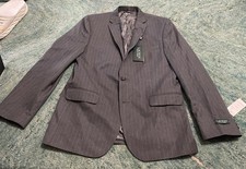 Ralph Lauren Big Boys Wool Suit Jacket Sz. 20R NEW BLAY11KB0000 Grey