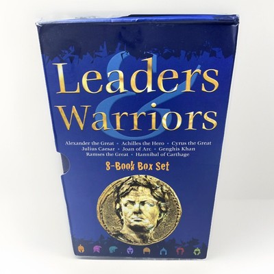 Leaders & and Warriors 8 Book Box Set Paperbacks - Flame Tree Publishing