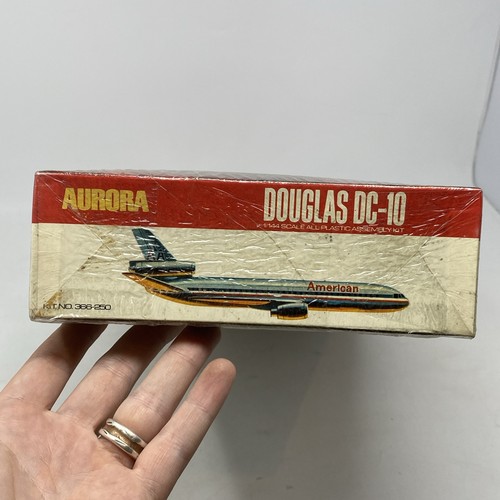 Aurora Model Kits 1/144 Douglas DC-10 SW (VG/New) Sealed NOS Vintage - Photo 4/10