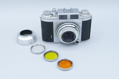 BALDA Analogkamera + Objektiv: Rodenstock Trinar 1:2,8 f=50mm A Prontor SVS