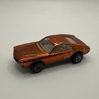 Vintage 1968 Hot Wheels Redline Custom AMX Orange Diecast Car
