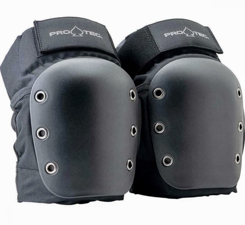 Pro-Tec Adult Street Knee Pads Open Back Black Medium The Original Since 1973 - Picture 3 of 4