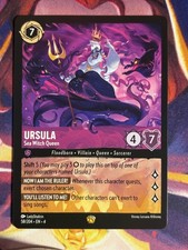 NON FOIL Ursula - Sea Witch Queen 58/204 LEGENDARY Disney Lorcana URSULAS RETURN