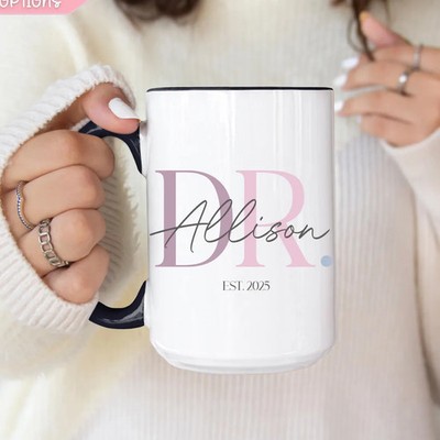 Personalized Doctor Mug, Doctor s Appreciation Gift, Graduation Gifts,