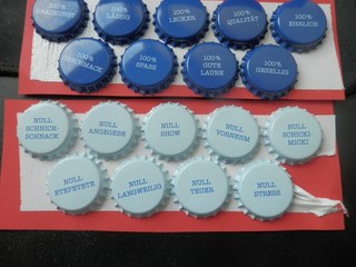 18 Kronkorken Oetinger bier serie Complet bottle cap crown chapas Tappi