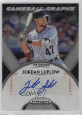 2019 Panini Prizm Game Ball Graphs Jordan Luplow #GB-JL Auto 7eo