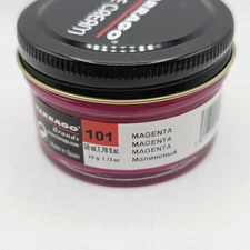 Tarrago Shoe Polish # 101 Magenta Cream Leather Protector 1.76 oz. 50ml Boot