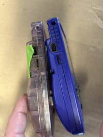 (2) Nintendo Gameboy Color Systems Consoles LOT PARTS REPAIR BROKEN AS-IS