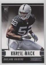 2014 Panini Rookies & Stars Khalil Mack (Hands Up at Waist) #158 8sr