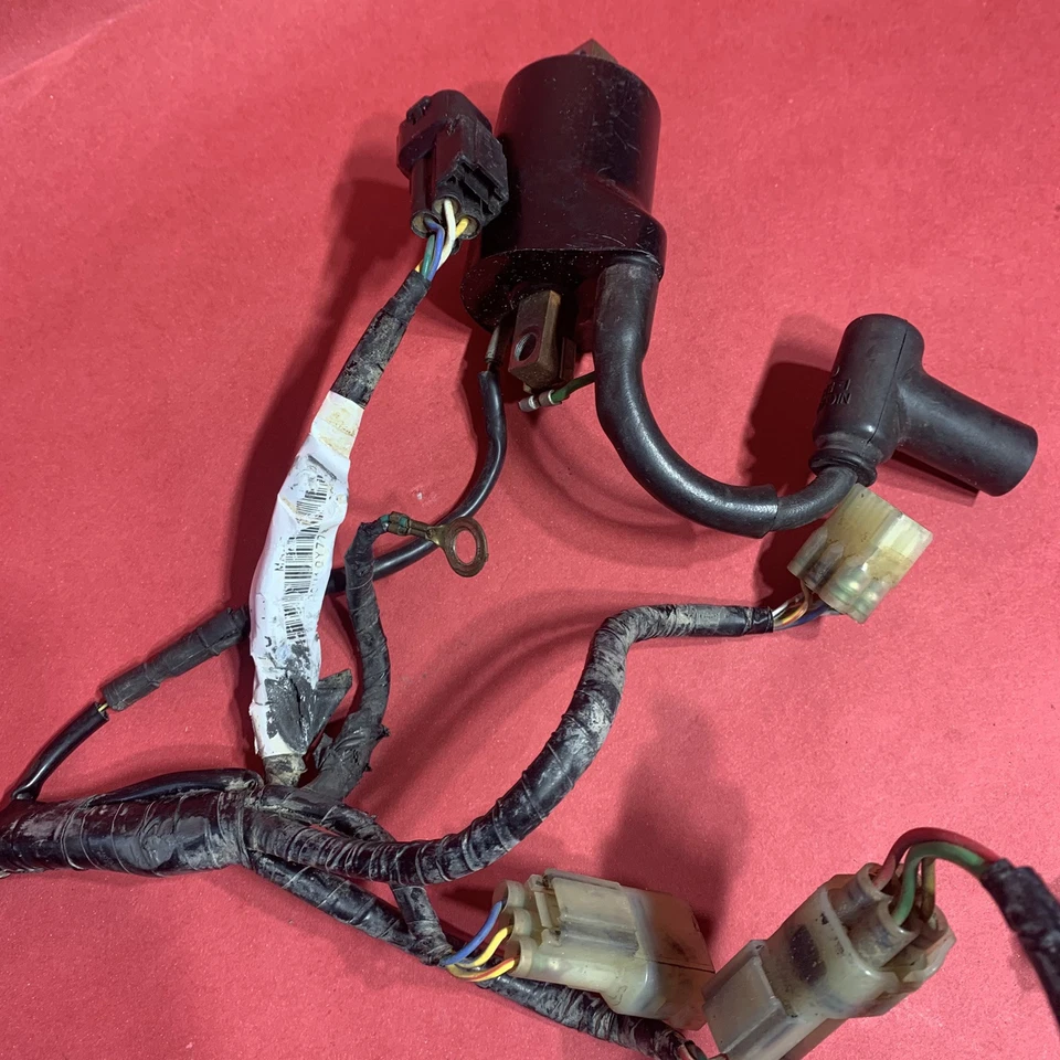 Honda CR125R 2004 OEM arnés de cableado de encendido eléctrico telar Foto 3 de 4