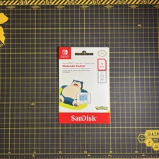 Pokemon Snorlax SanDisk 1TB microSDXC UHS-I for Nintendo Switch Official New