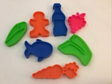 Fisher Price Play Food Pretend Groceries Tuff Stuff 1972 Lot Of 7 Pieces