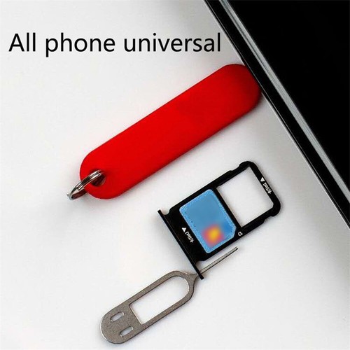 1~5x Phone SIM Card Tray Eject Ejector Pin Removal Tool iPhone Galaxy with Case - Zdjęcie 2 z 19