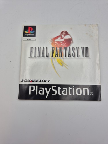 Final Fantasy VIII Sony Playstation One PS1 PS-1 PAL - Picture 5 of 6